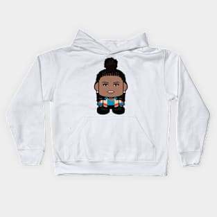 Mrs. Obamabot POLITICO'BOT Toy Robot (Top Knot) Kids Hoodie